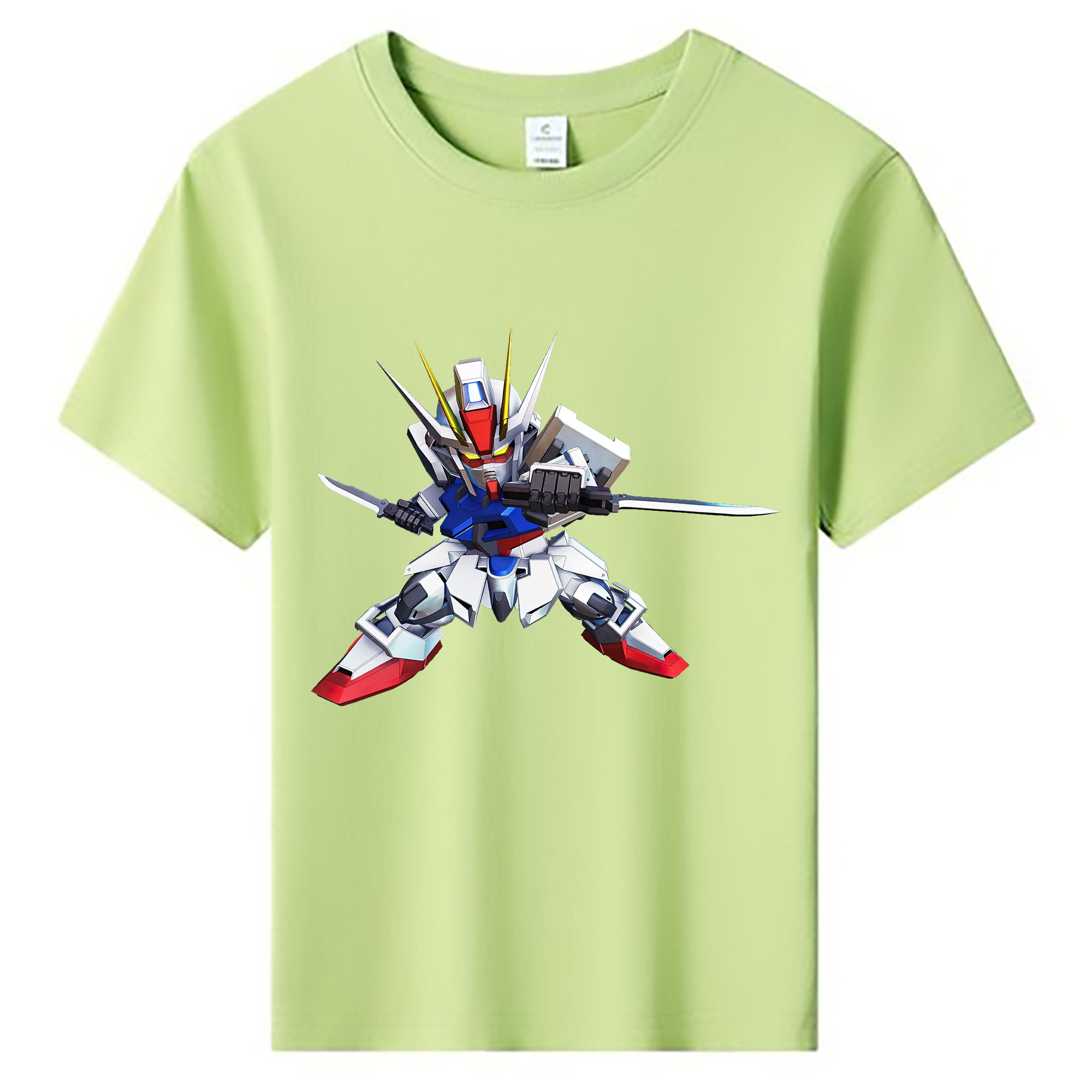 （画像用） 機動戦士ガンダム Mobile Suit Gundam 綿100％キッズTシャツ（フロントプリント）